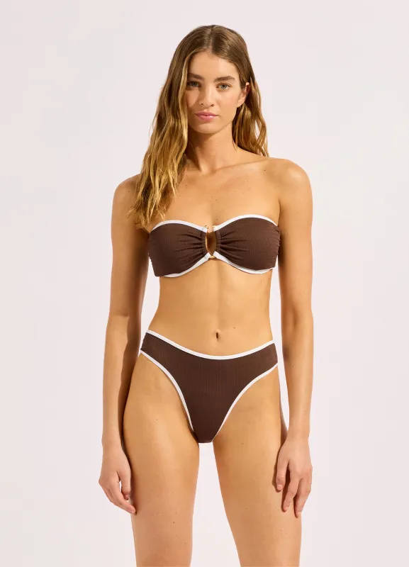 Seafolly Collective High Leg Bikini Bottom made by Seafolly