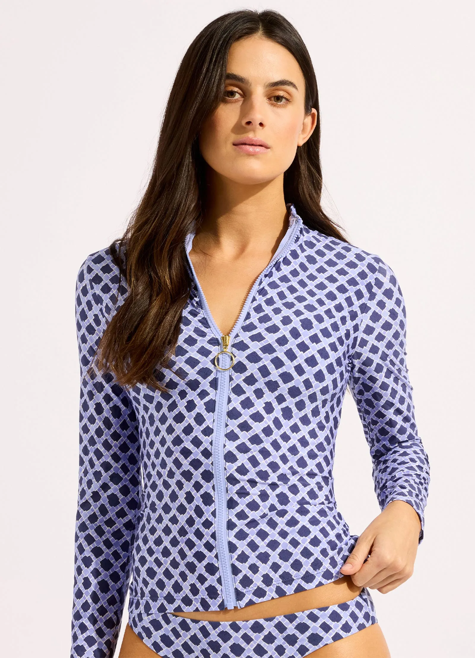 Marseille Long Sleeve Rashvest sold by Seafolly product image thumbnail 2