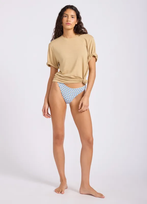 Slub Linen Boyfriend T-Shirt made by Seafolly