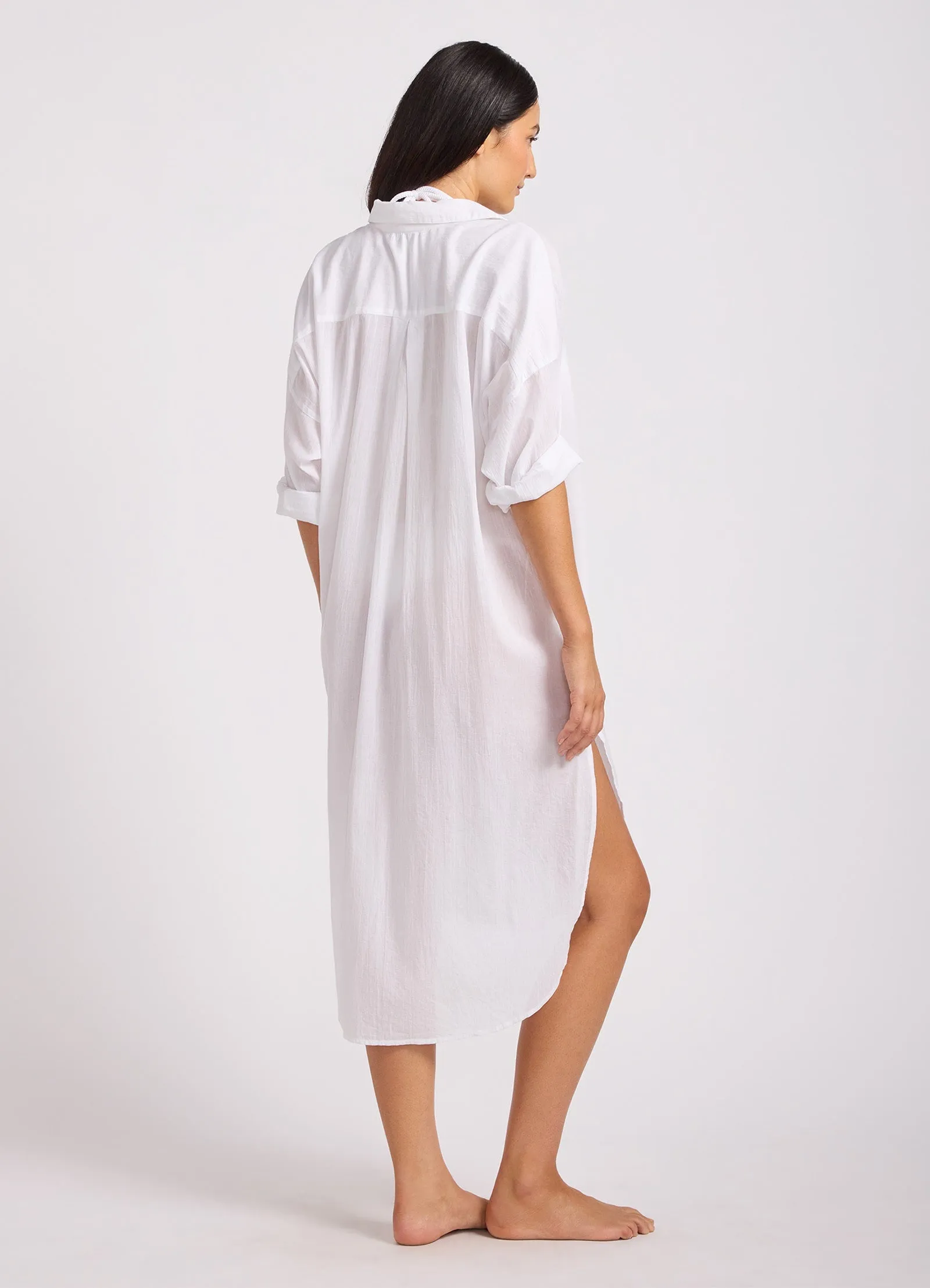 Cotton Voile Shirt Dress sold by Seafolly product image thumbnail 3