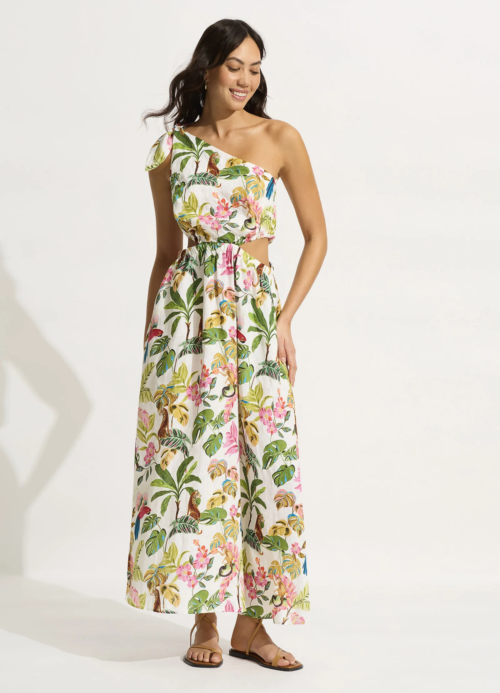Tropica Midi Dress - Ecru sold by Seafolly