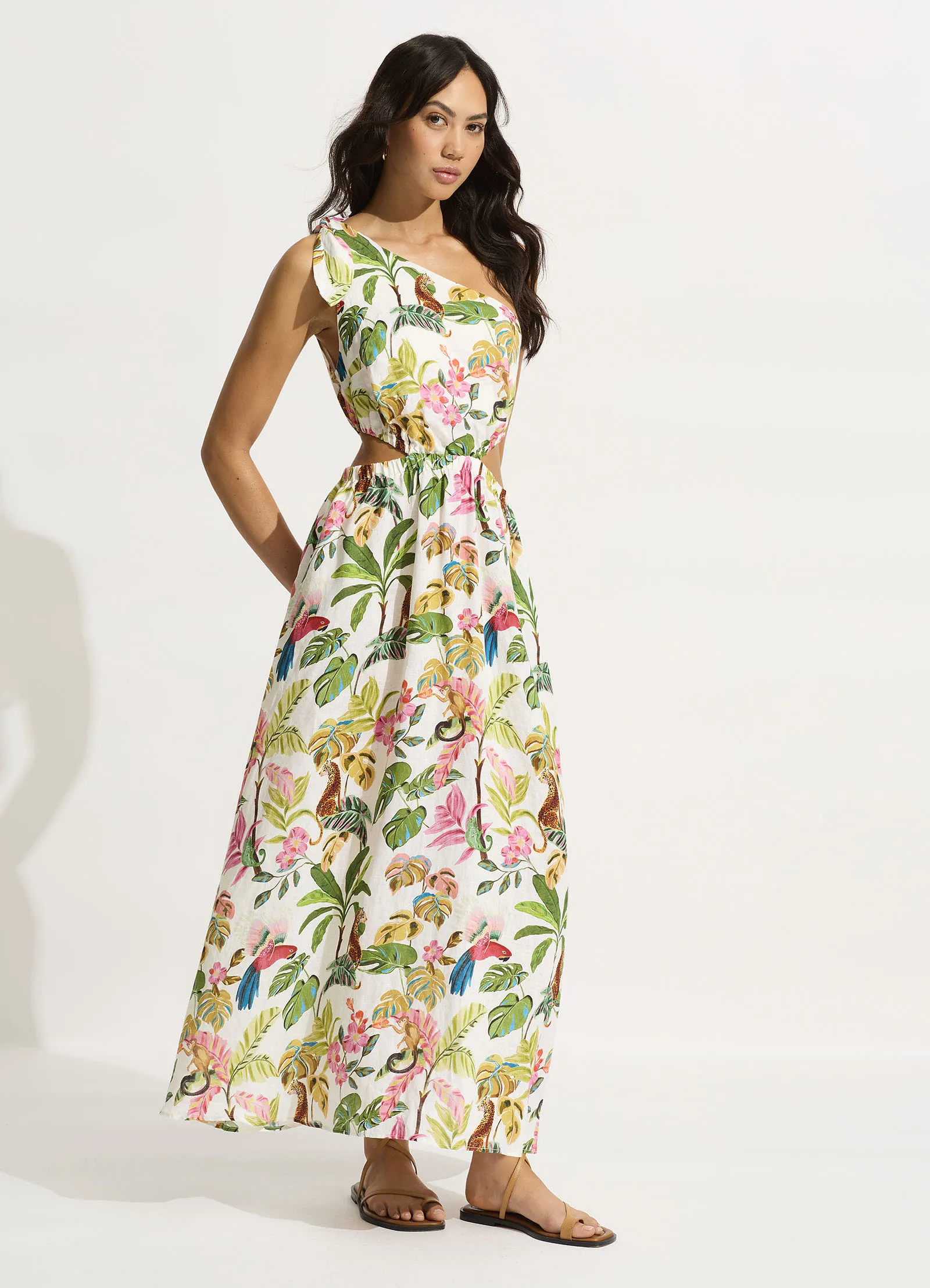 Tropica Midi Dress - Ecru sold by Seafolly product image thumbnail 2