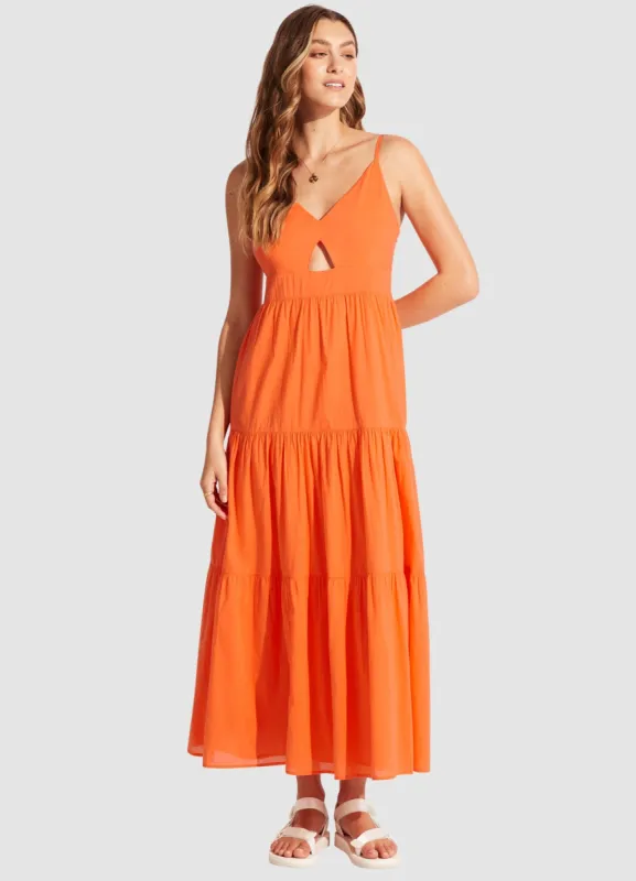 By The Sea Maxi Dress - Mandarin sold by Seafolly