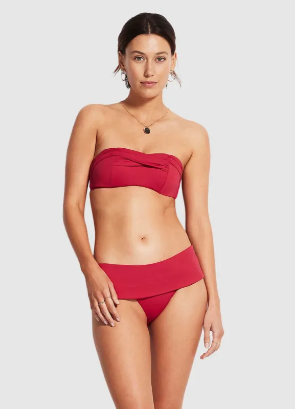 Bandeau Bustier - Rouge sold by Seafolly
