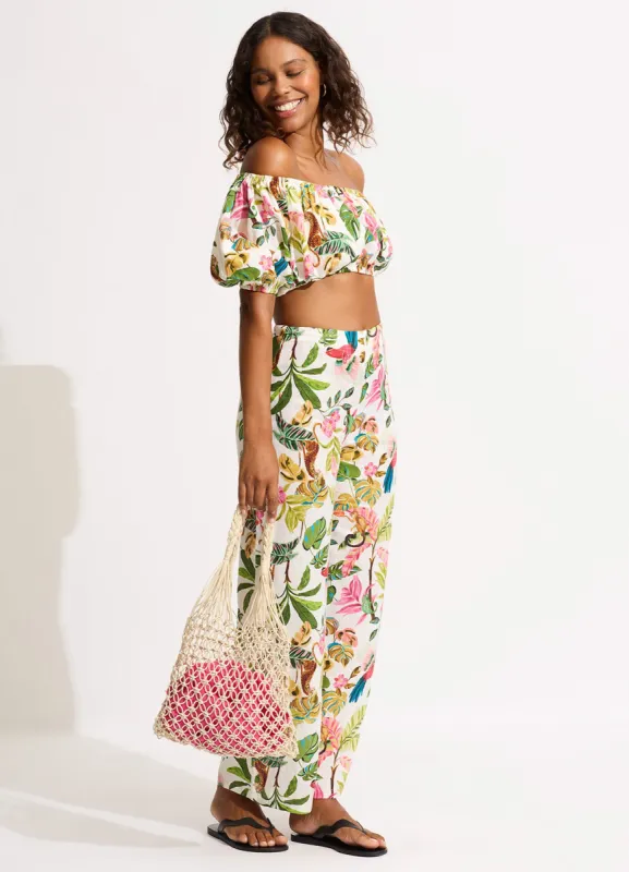 Macrame Cord Tote Bag - Natural sold by Seafolly