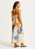 Aquarius Maxi Dress - Turquoise sold by Seafolly