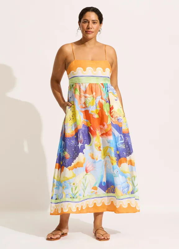 Aquarius Maxi Dress - Turquoise sold by Seafolly