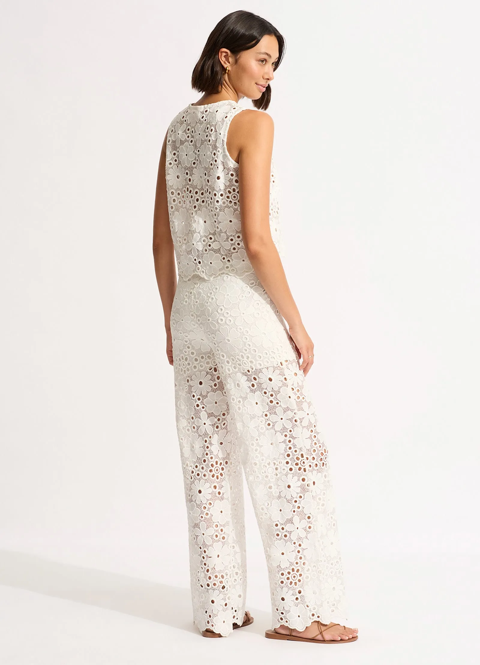 Crochet Pant - White sold by Seafolly product image thumbnail 4