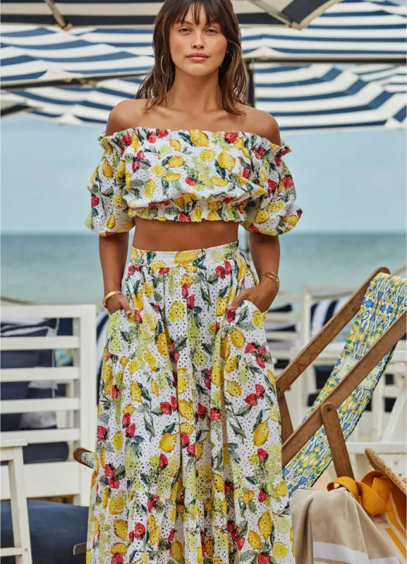 Lemoncello Tiered Skirt - Lemoncello sold by Seafolly