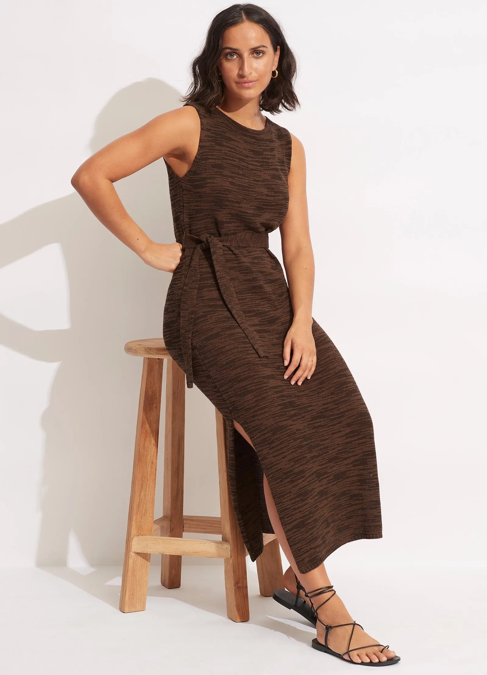Daybreak Knit Dress - Chocolate sold by Seafolly