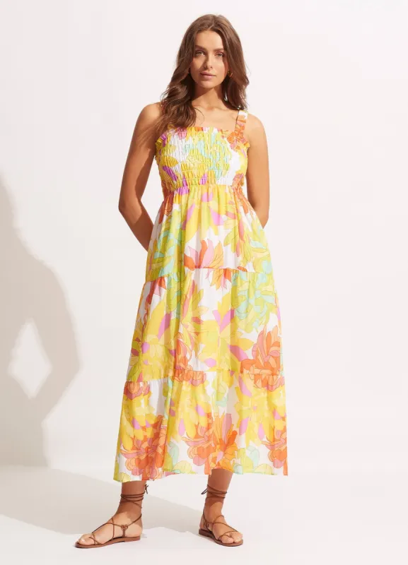 Palm Springs Midi Dress - Lime Light sold by Seafolly