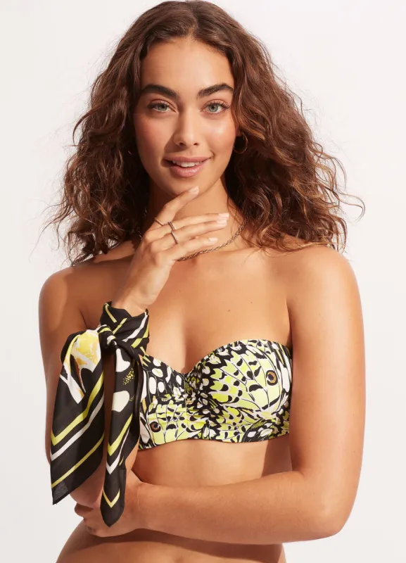 Take Flight Scarf - Wild Lime sold by Seafolly