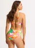 Wonderland Gathered Front Retro Bikini Bottom - Fuchsia Rose sold by Seafolly