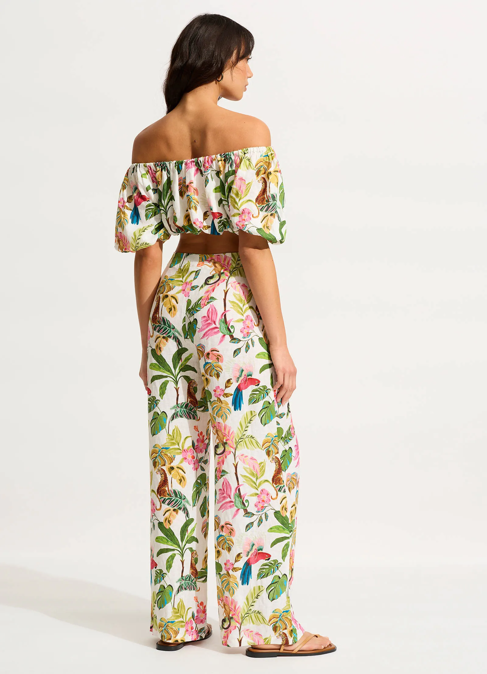Tropica Off-Shoulder Top - Ecru sold by Seafolly product image thumbnail 5