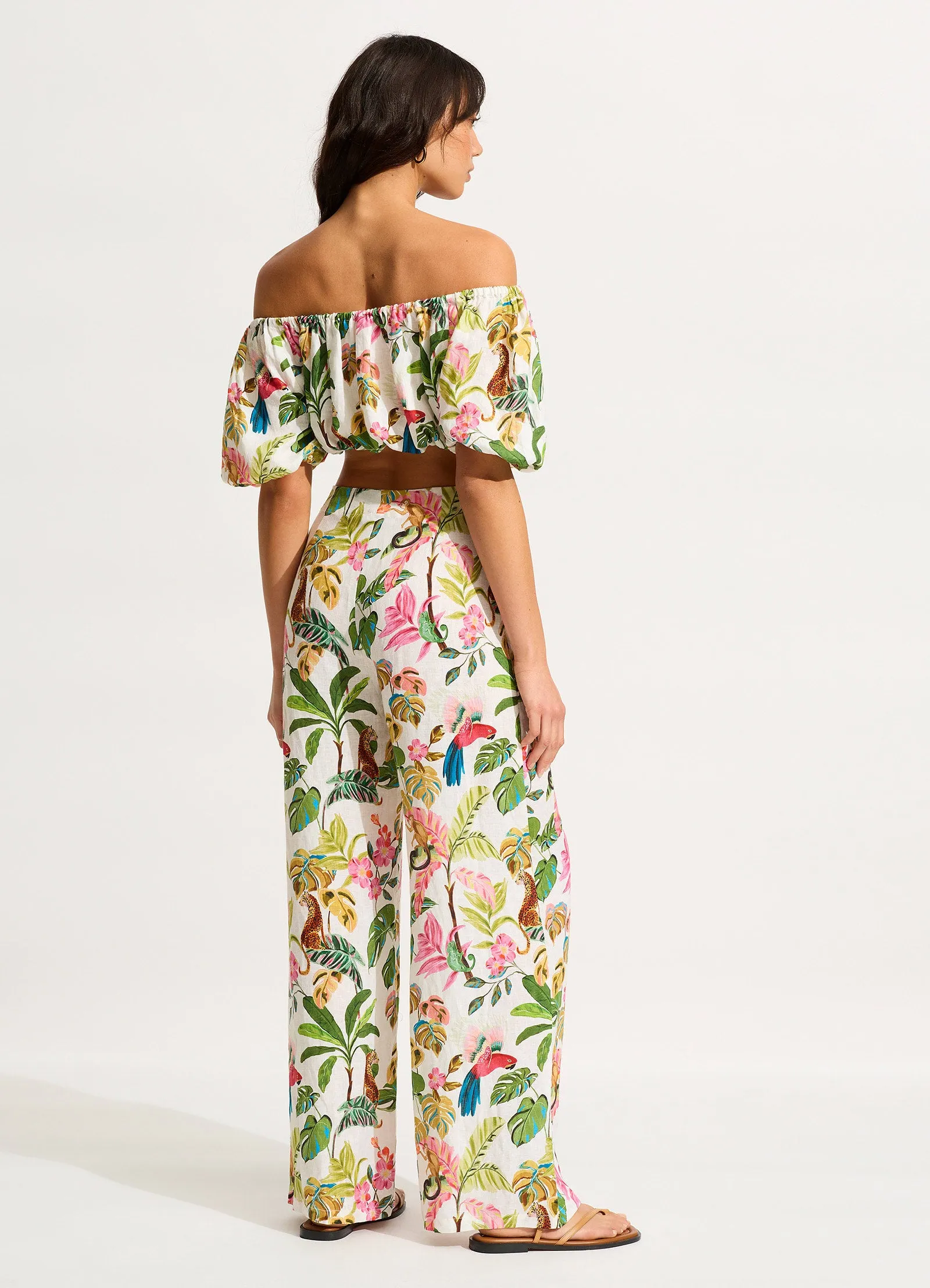 Tropica Off-Shoulder Top - Ecru sold by Seafolly product image thumbnail 4
