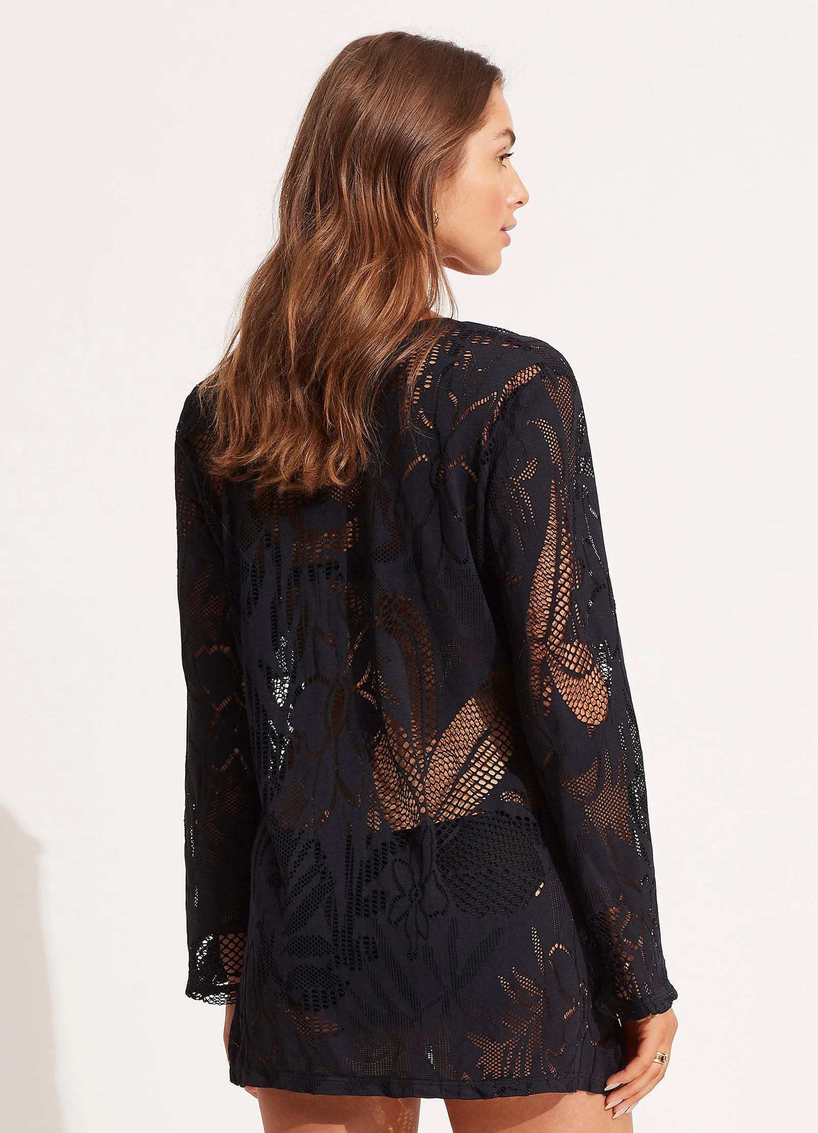 Islands Kaftan - Black sold by Seafolly product image thumbnail 4