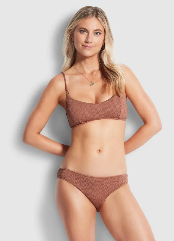 Sea Dive Hipster Pant - Bronze sold by Seafolly