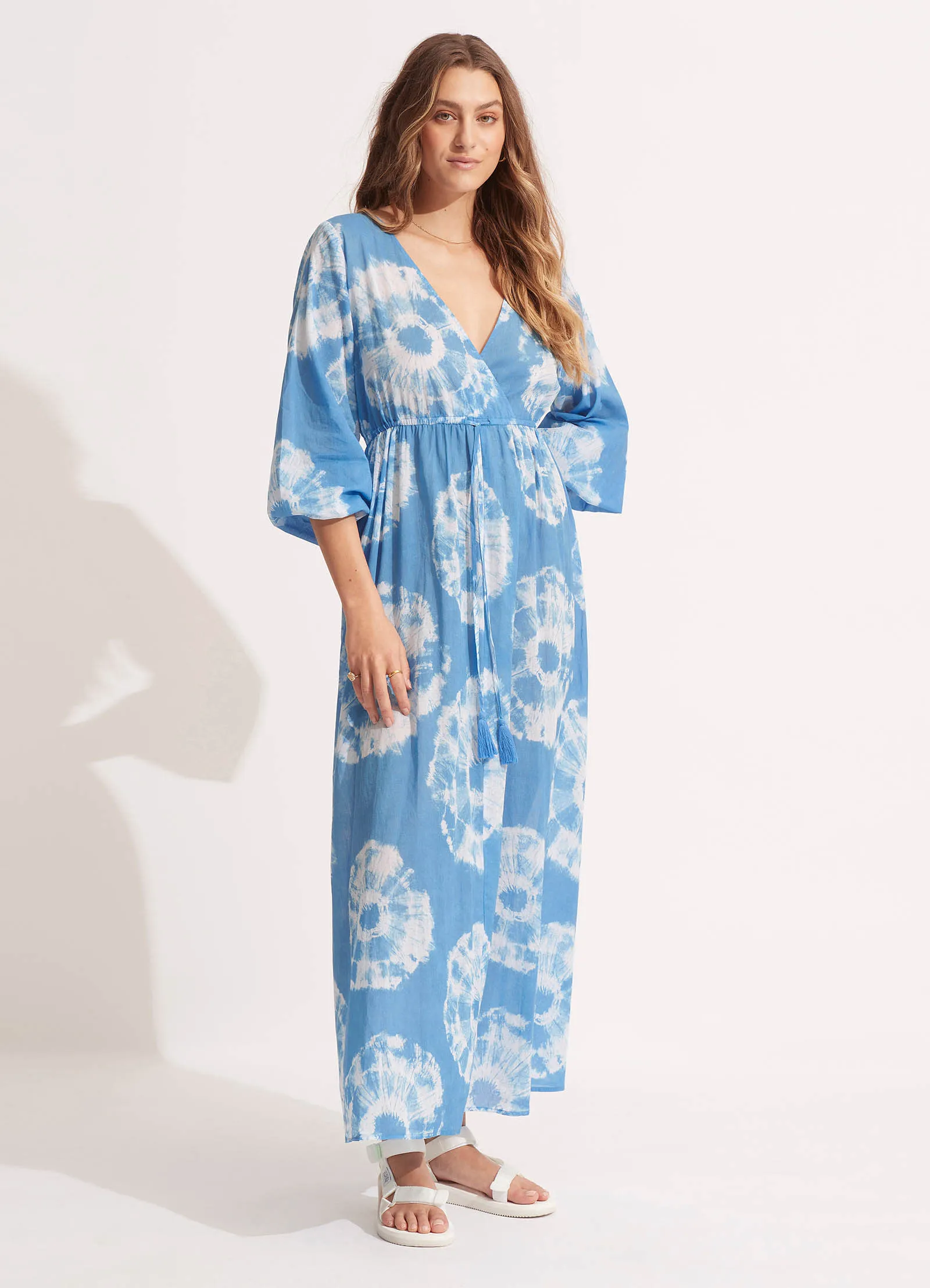 Tie Dye Maxi Dress - Azure sold by Seafolly product image thumbnail 2