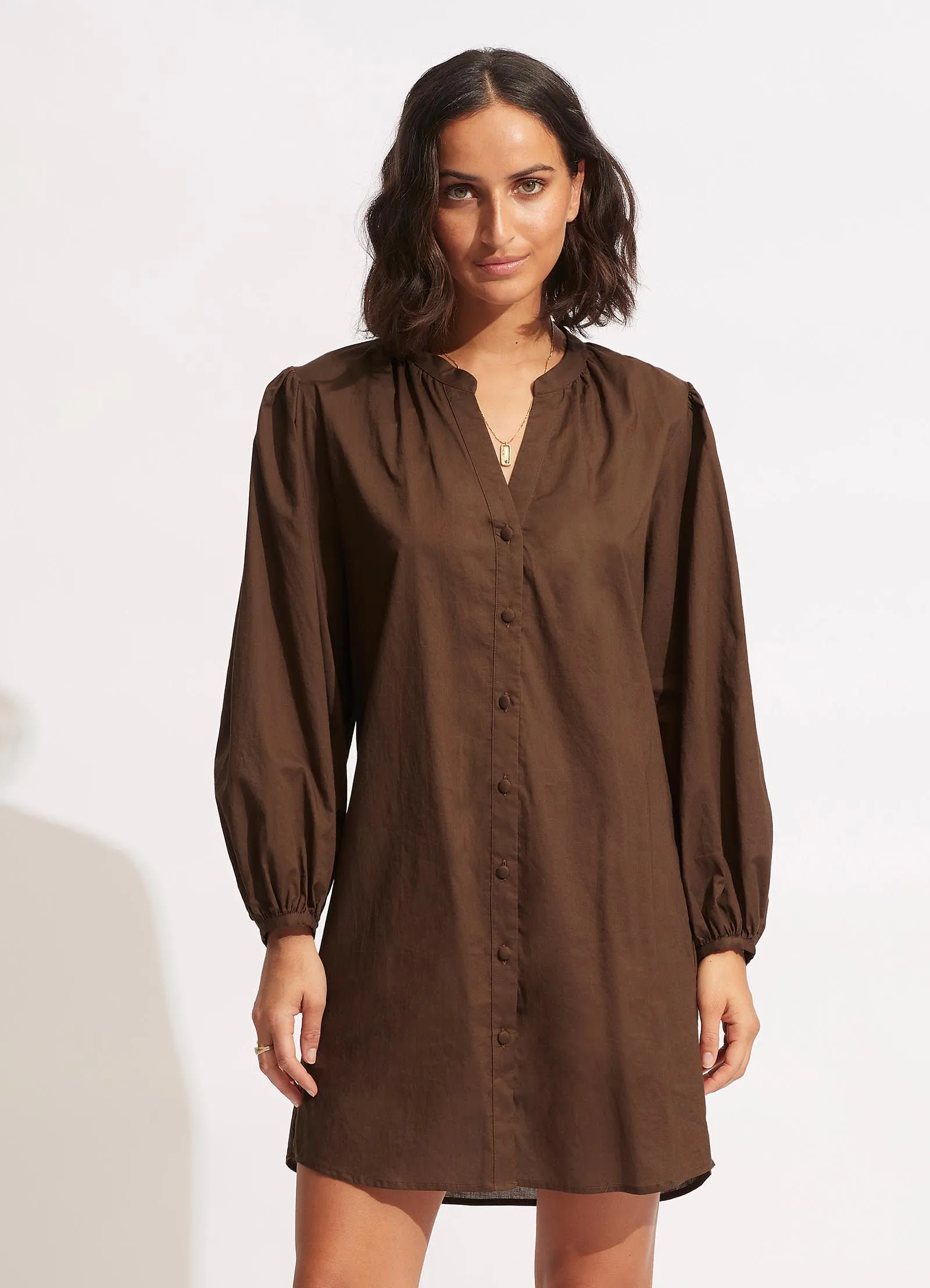 Palms Cover Up - Chocolate sold by Seafolly product image thumbnail 4