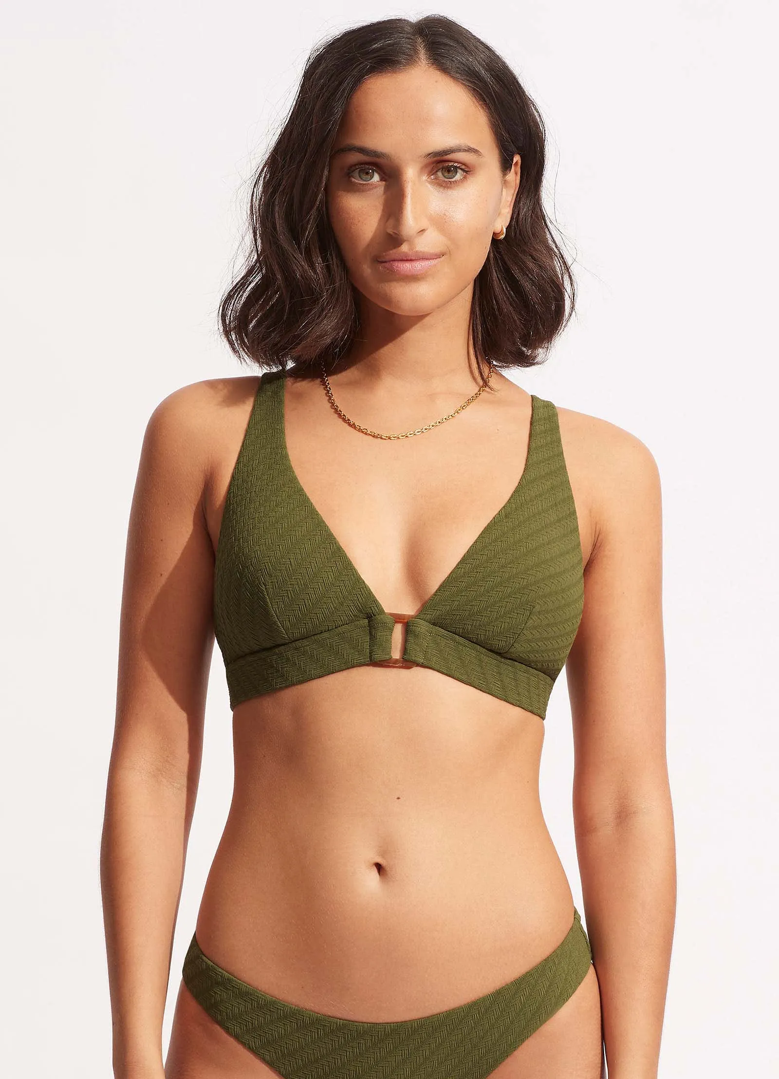 Willow Longline Tri - Avocado sold by Seafolly