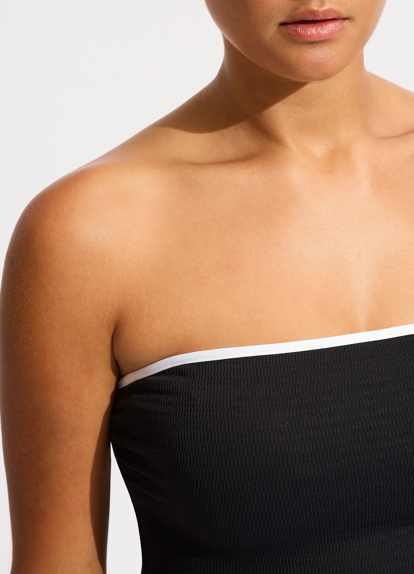 Beach Bound DD Bandeau One Piece - Black sold by Seafolly product image thumbnail 4