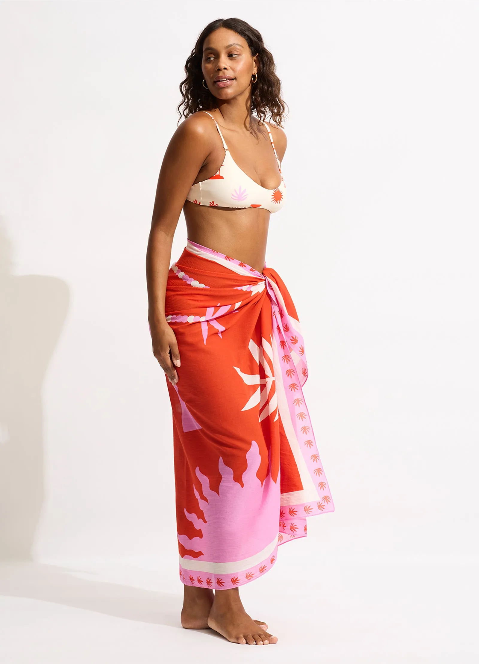 La Palma Sarong - Tamarillo sold by Seafolly product image thumbnail 3