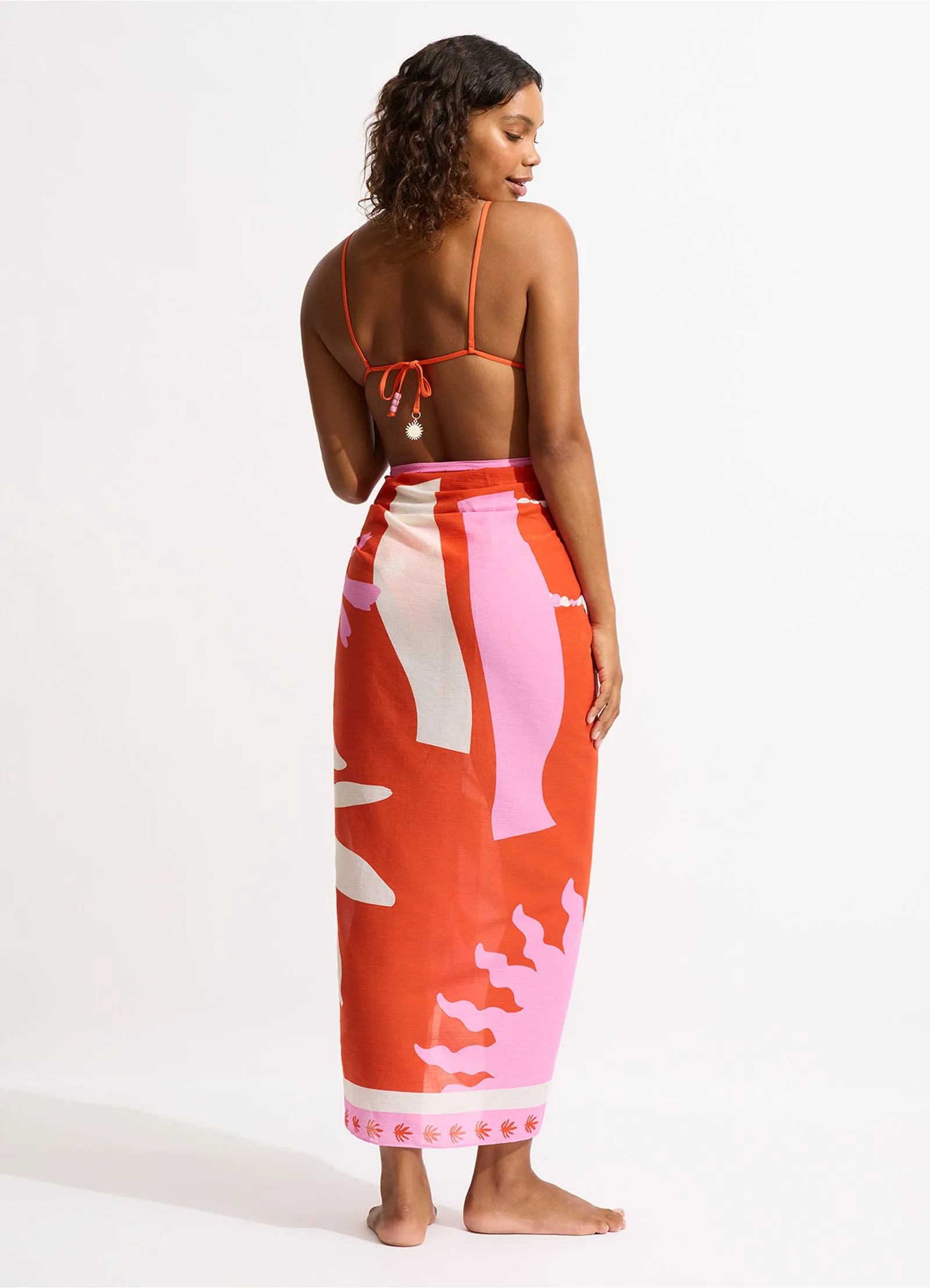 La Palma Sarong - Tamarillo sold by Seafolly product image thumbnail 4