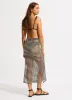 Mesh Effect Midi Skirt - Black sold by Seafolly