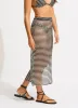 Mesh Effect Midi Skirt - Black sold by Seafolly
