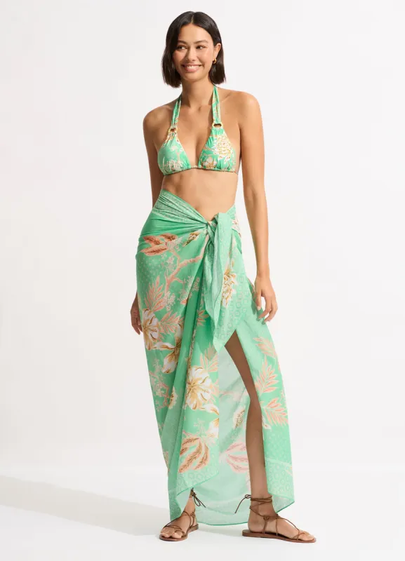 Eden Sarong - Mint sold by Seafolly