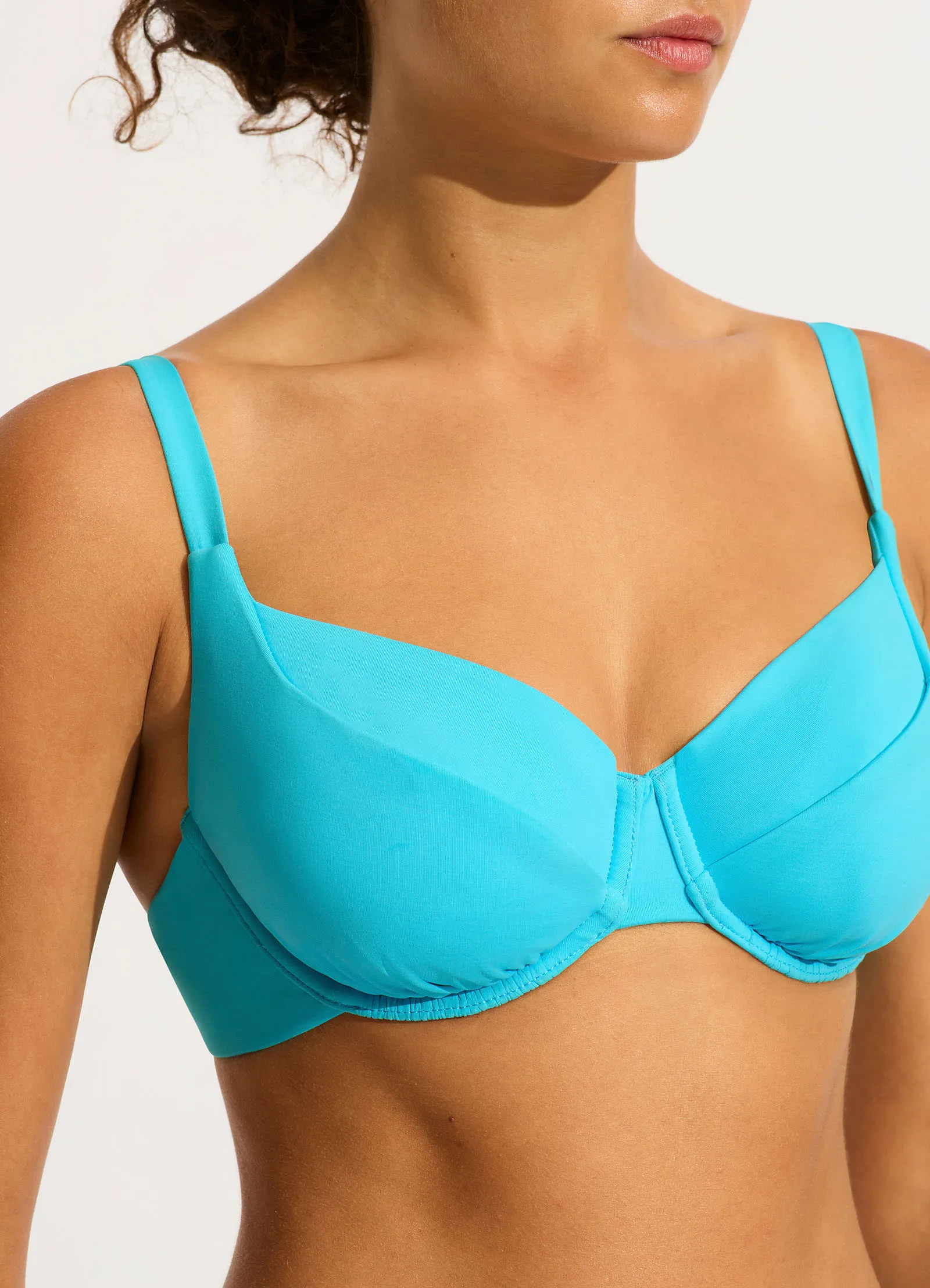 Seafolly Collective DD Cup Underwire Bikini Top - Atoll Blue sold by Seafolly product image thumbnail 4