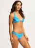 Soundwave Long Line Halter Bikini Top - Turquoise sold by Seafolly