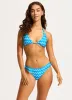Soundwave Long Line Halter Bikini Top - Turquoise sold by Seafolly