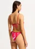 Ahoy Reversible Tie Side Rio Bikini Bottom - Chilli Red sold by Seafolly