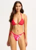 Ahoy Reversible Tie Side Rio Bikini Bottom - Chilli Red sold by Seafolly
