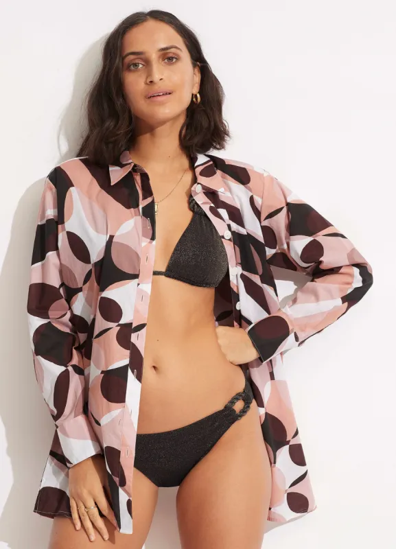 Poolside Shirt - Sepia sold by Seafolly