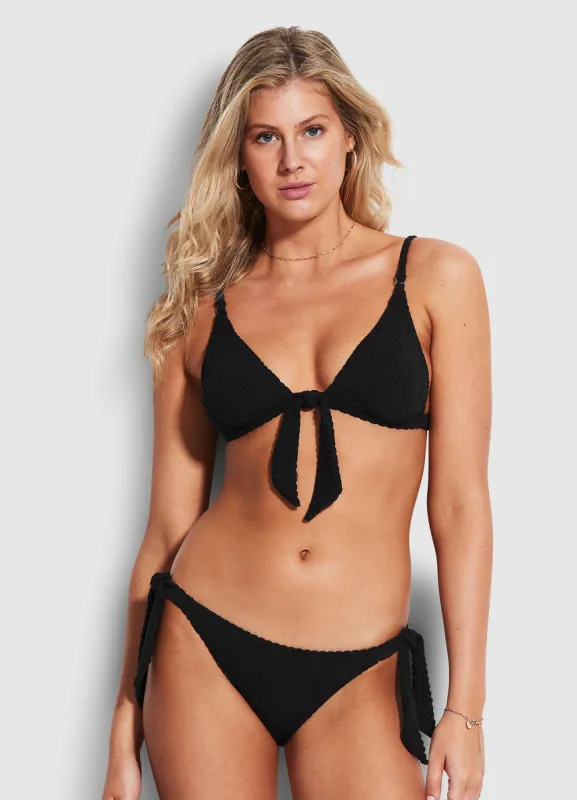 Riviera Hipster Tie Side - Black sold by Seafolly