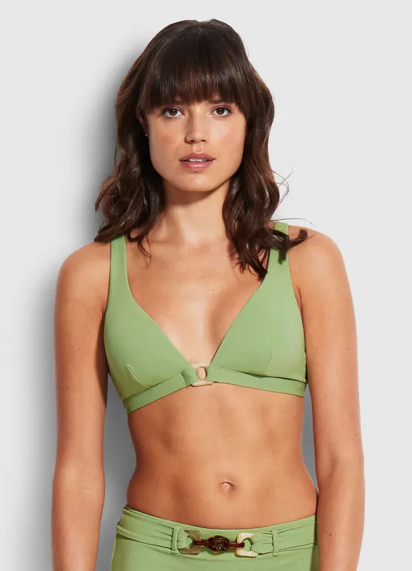 Belize Longline Tri - Green Tea sold by Seafolly