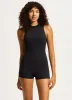 Seafolly Collective Boyleg Zip One Piece - Black sold by Seafolly