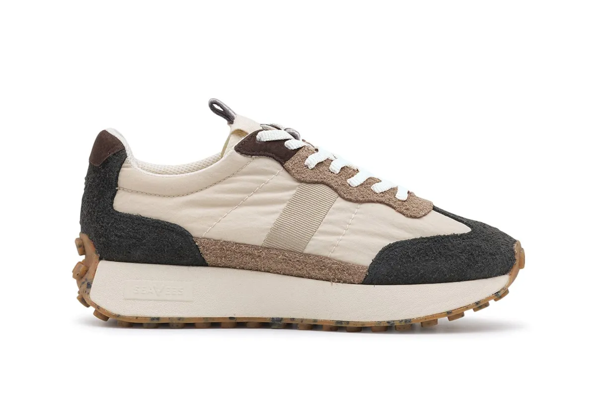 Womens - Acorn Trainer - Black and Tan sold by SeaVees