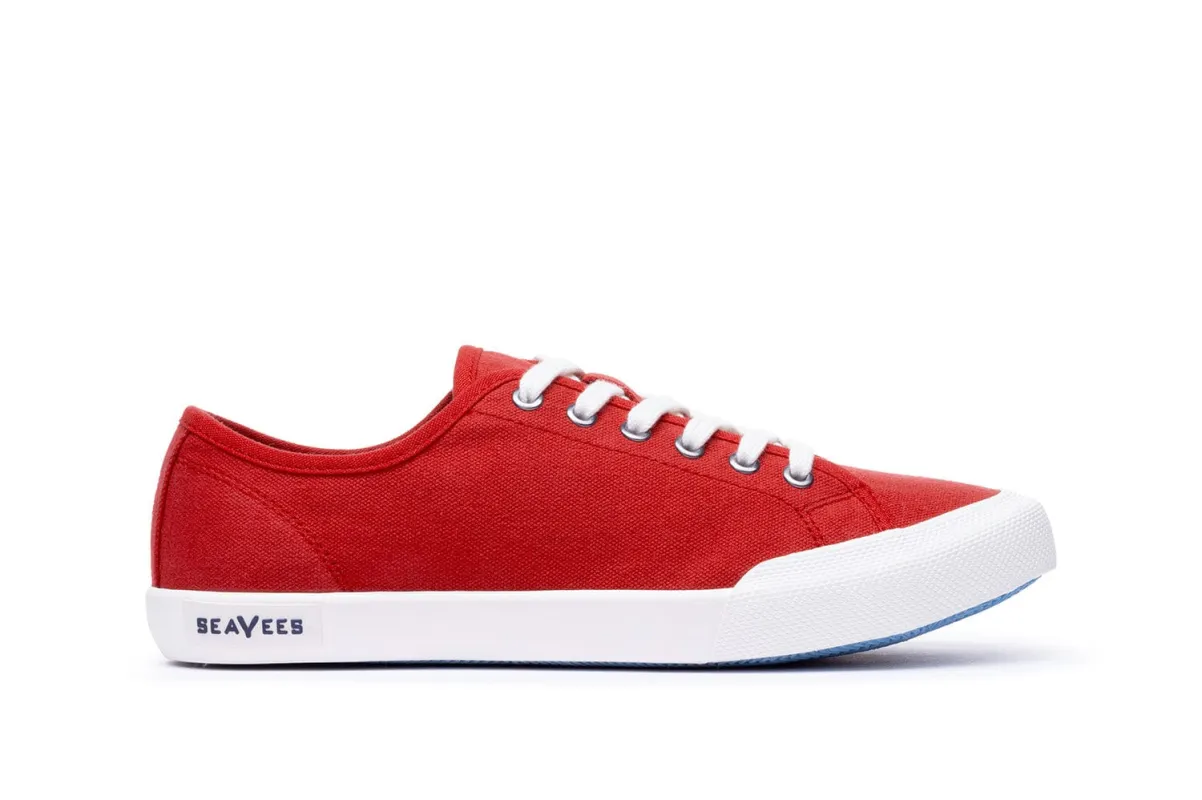Womens - Monterey Sneaker Original - Forever Red sold by SeaVees