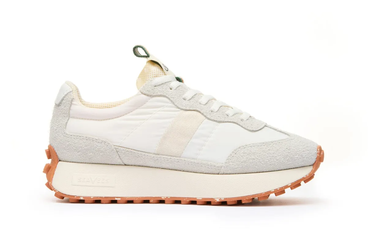 Womens - Acorn Trainer - White Clay sold by SeaVees