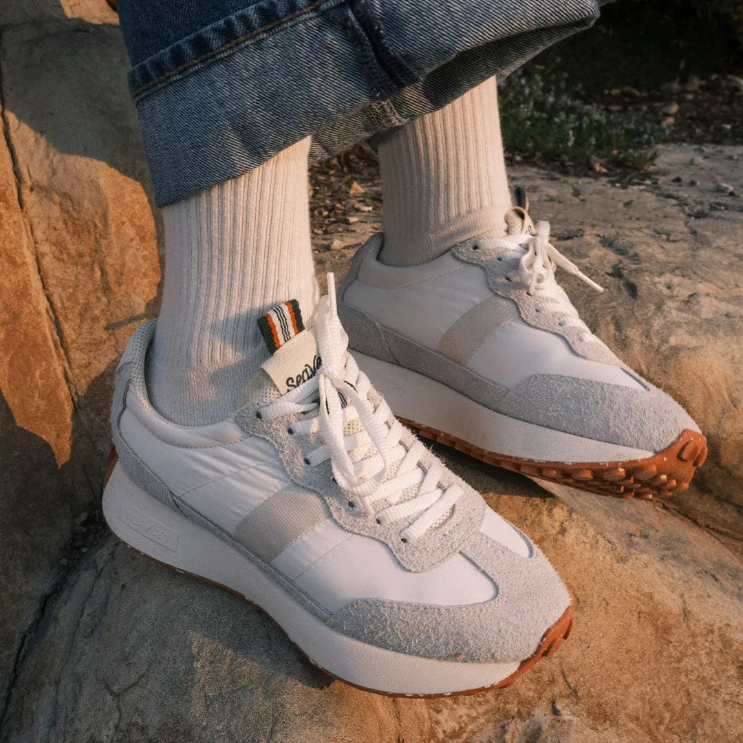 Womens - Acorn Trainer - White Clay sold by SeaVees product image thumbnail 5