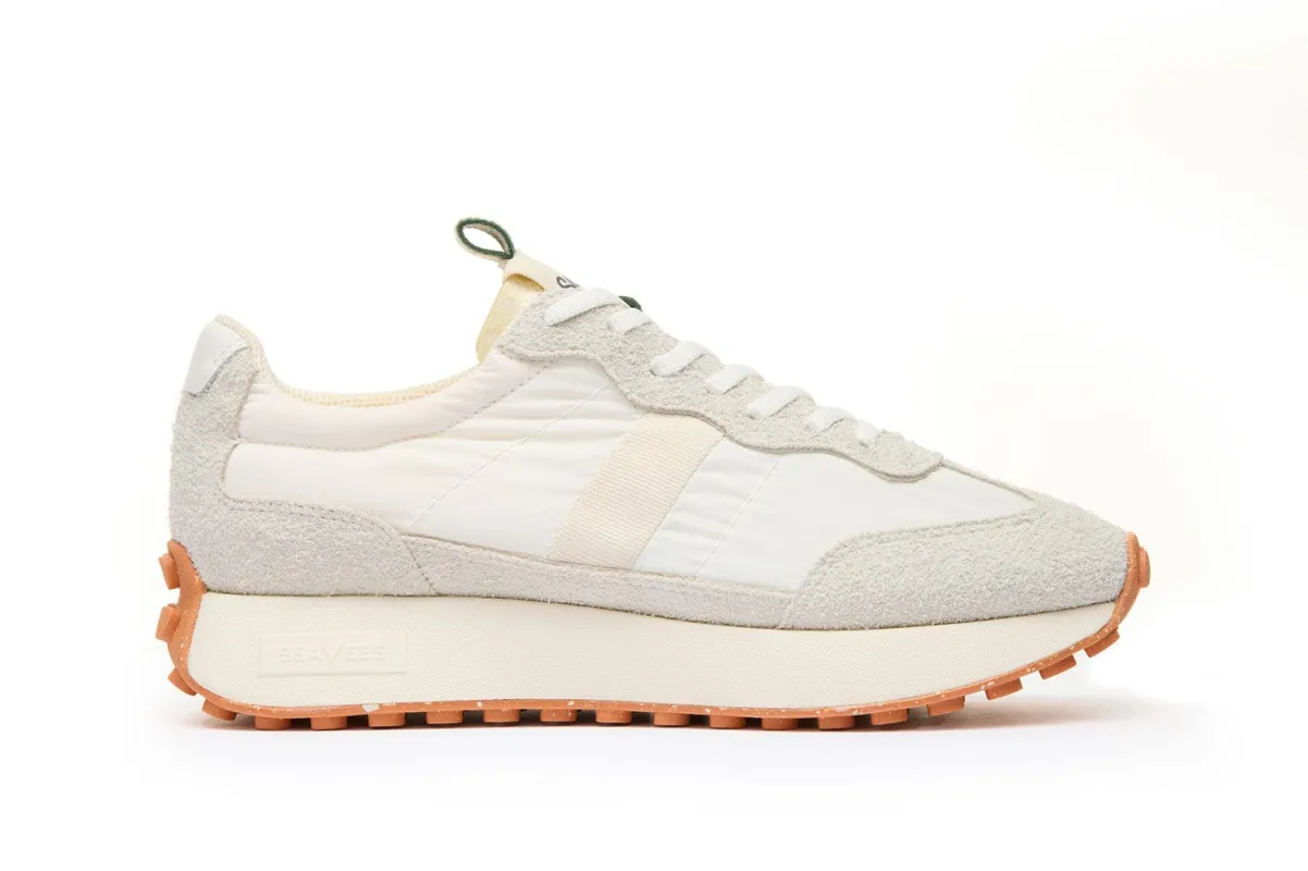 Mens - Acorn Trainer - White Clay sold by SeaVees