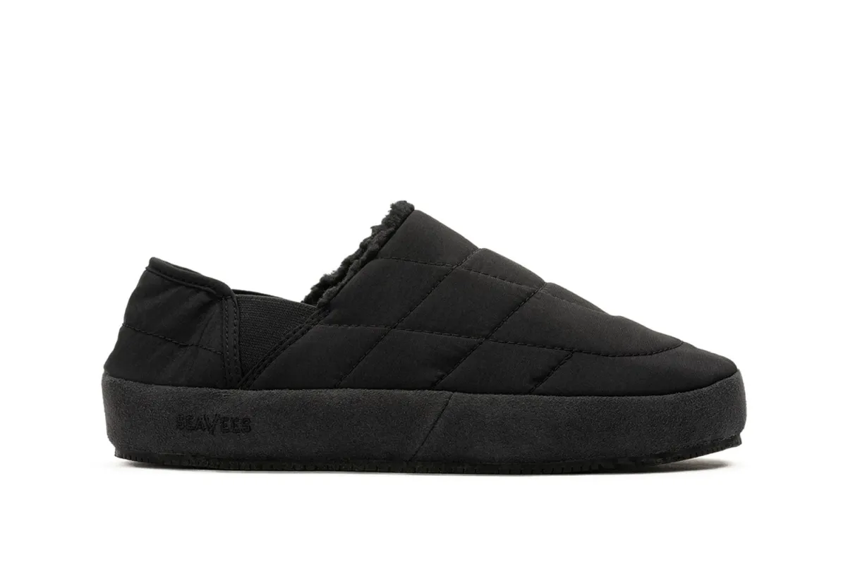 Womens - Après Puff Slip On - Black made by SeaVees