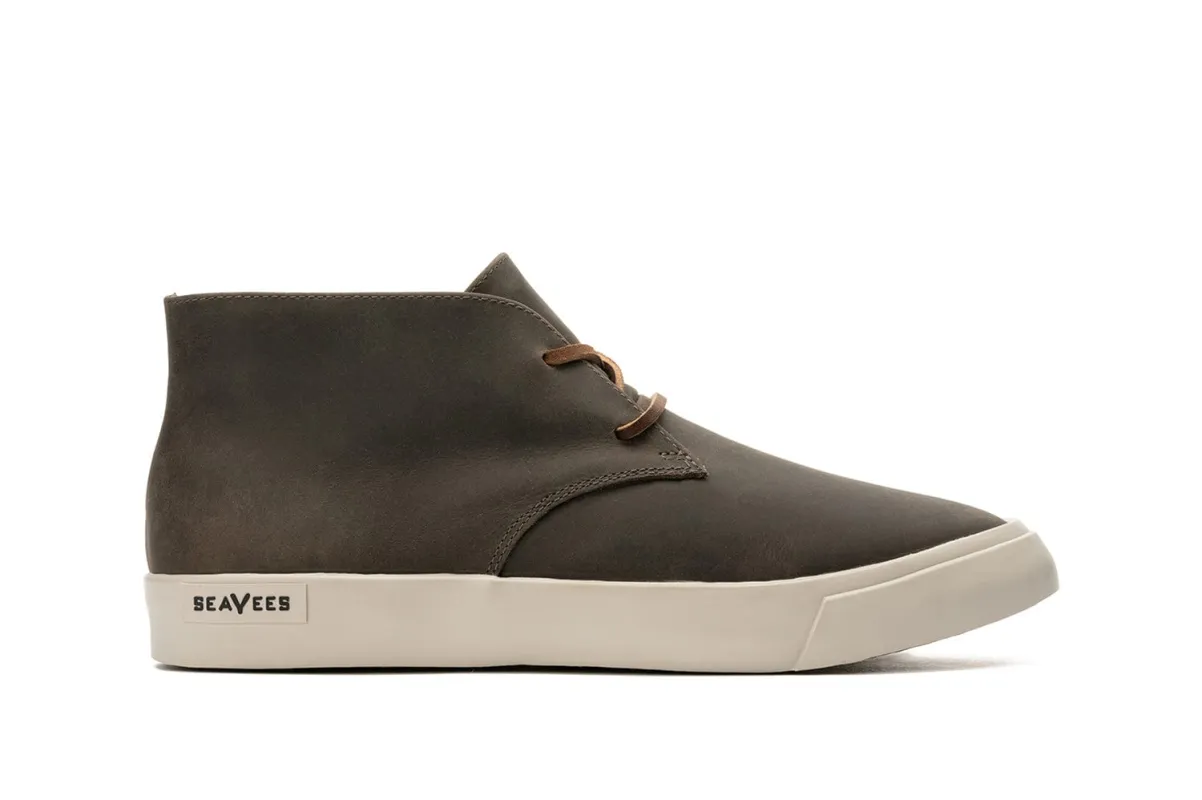 Mens - Maslon Desert Boot - Charcoal made by SeaVees