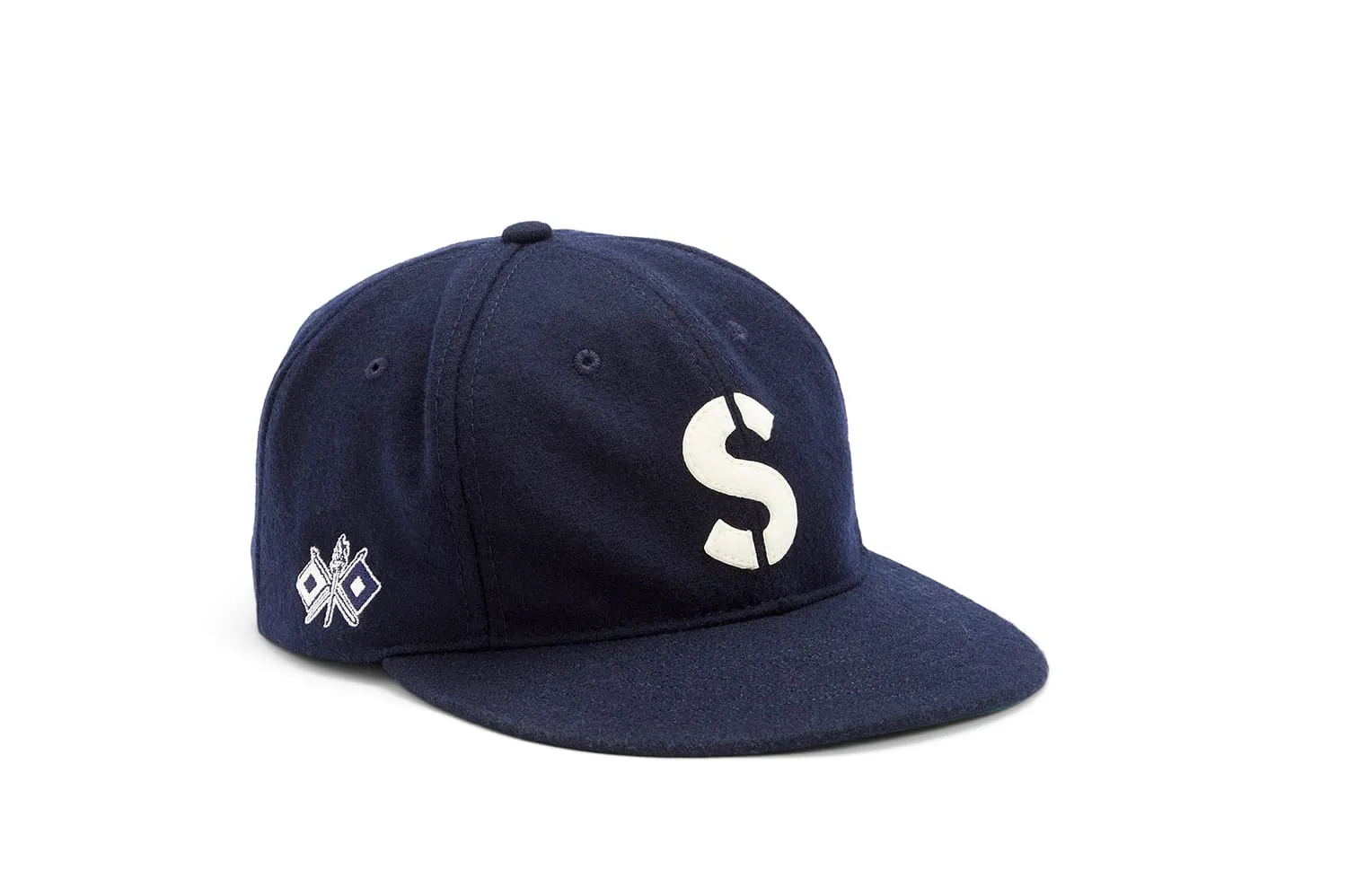SeaVees X Ebbets Field - “Landing” Wool Ballcap sold by SeaVees