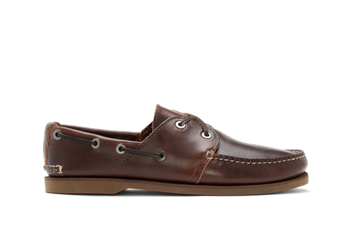 Mens - Landing Boat Shoe - Weathered Wood made by SeaVees