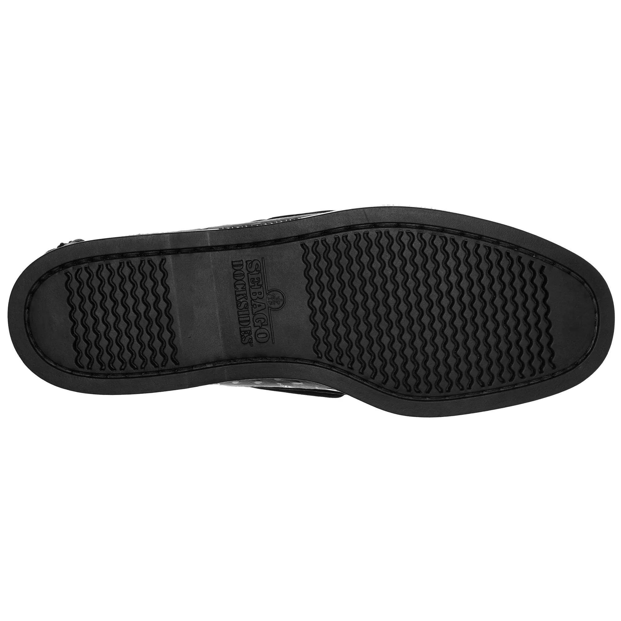 DOCKSIDES OSTRICH - Docksides - Mocassin - Man - TOTAL BLACK sold by Sebago product image thumbnail 2