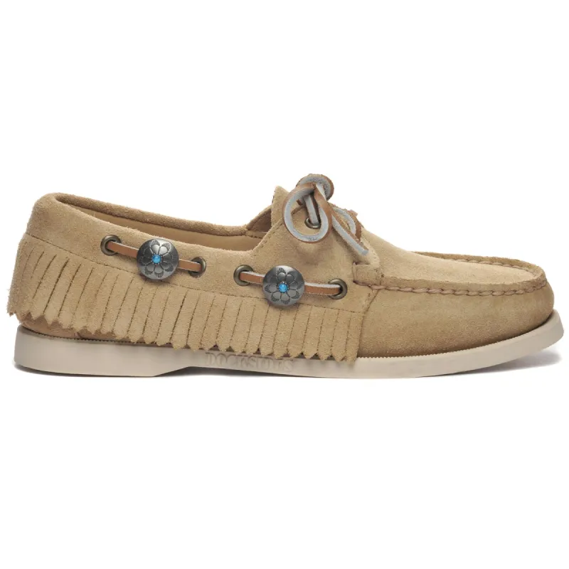 PORTLAND FRINGES WOMAN - Docksides - Mocassin - Woman - BEIGE CAMEL sold by Sebago
